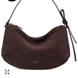 kate spade Brown Suede Shoulder Bag